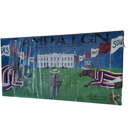 Campaign Board Game Special Republican Convention Edition 1984 Dallas 2-6 Player - Picture 1 of 12